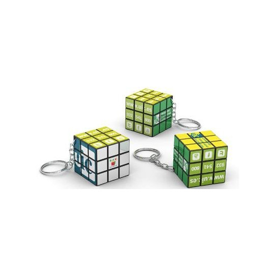 PORTE-CLÉS PUBLICITAIRE RUBIK’S CUBE